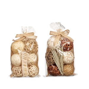 Rutuliai dekoracijoms gaminti D10 cm (floristika) 6 vnt (mix) Giftdecor 90821