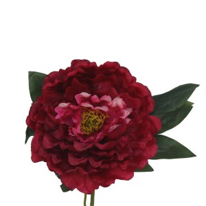 Dekoratyvinė gėlė Bijūnas 74 cm raudonas 8430540867474