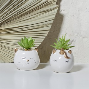 Dirbtinis augalas 10 x 6,5 x 6,5 cm vazone Home Deco HD4119