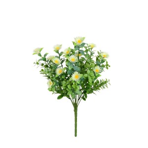 Dekoratyvinė gėlių puokštė Ramunės 28x45 cm 8445393267456