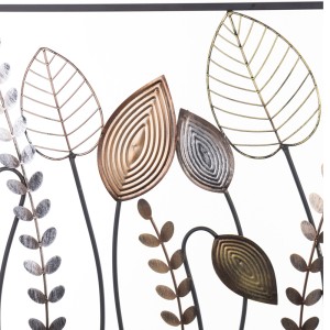 Sienos dekoracija metalinė Augalai 55x100x3 cm  145137