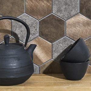 Plokštelė sienai lipni dekoratyvinė bronzos sp. 33x27,5 cm HD7719