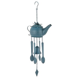 Vėjo varpeliai Arbatinukas metalinis 63x21,5x12,5 cm 164604
