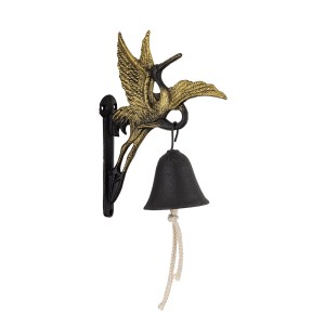 Varpas metalinis pakabinamas Paukštis 22x16x7,5 cm