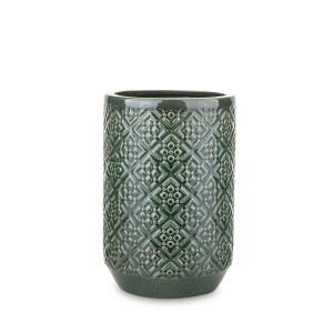 Vaza keramikinė žalios sp. H26xD17 cm 138464