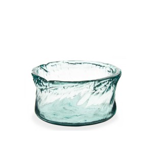Vaza perdirbto stiklo D18xH9,5 cm Giftdecor 82728