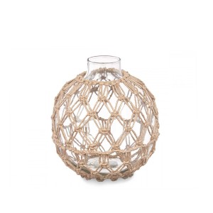 Vaza stiklinė skaidri D18xH20 cm Giftdecor 91435