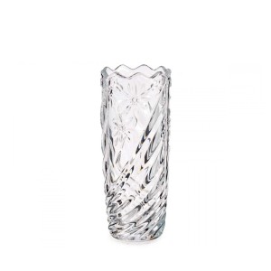 Vaza stiklinė skaidri D8xH19,5 cm Giftdecor 89694