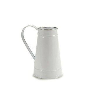 Vaza metalinė balta sp. 11,3x17x18,5 cm Giftdecor 49088