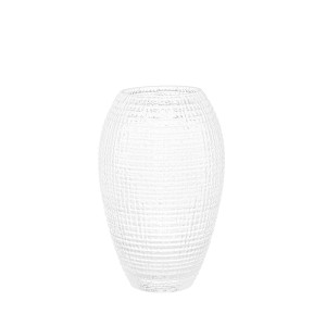 Vaza stiklinė skaidri D15xH23,5 cm 4Living 631345