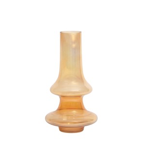 Vaza stiklinė D18,5xH35,5 cm persikinės spalvos Light&Living 112977