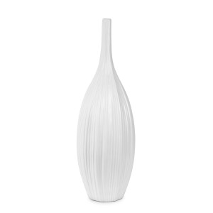 Vaza keramikinė balta 50x16 cm  31336