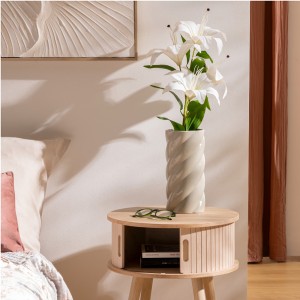 Vaza keramikinė D12xH25 cm Atmosphera 206616