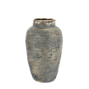 Vaza keramikinė bronzos spl. 38x22x22 cm 171370