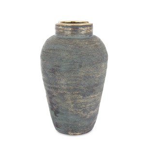 Vaza keramikinė bronzos spl. 42x24x24 cm 171373