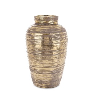 Vaza keramikinė aukso spl. 42x24x24 cm 171371