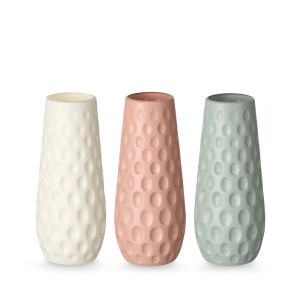 Vaza plastikinė 1,2 l D9xH23 cm (mix) Giftdecor 11210