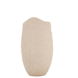 Vaza porcelianinė smėlio spl. 26x13x12 cm