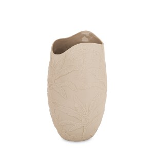 Vaza porcelianinė smėlio spl. 26x13x12 cm