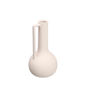 Vaza keramikinė D18xH34,5 cm baltos spalvos Giftdecor 14620