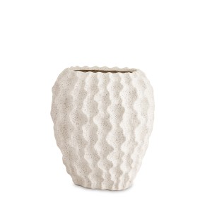 Vaza keramikinė balta 21,5x17x10 cm 184233