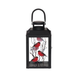 Žibintas metalinis 13x13x23 cm Sniegenos 4Living 619131