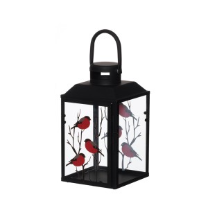 Žibintas metalinis 13x13x23 cm Sniegenos 4Living 619131