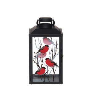 Žibintas metalinis 17x17x33 cm Sniegenos 4Living 619132