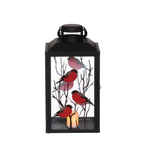 Žibintas metalinis 17x17x33 cm Sniegenos 4Living 619132