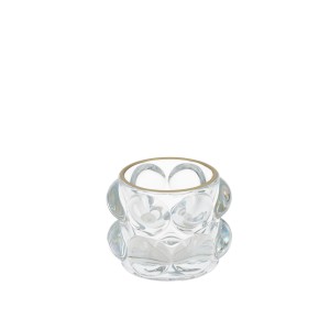 Žvakidė stiklinė 8.3x7.7x6.4 cm 8445393458427