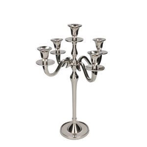Žvakidė 5 žvakėms aliumininė 26x26x38 cm 8445393375403