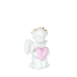 Figūrėlė Angelas su širdele 8,3x5,1x4,7 cm 50356