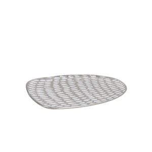 Dekoratyvinis padėklas aliumininis 22x9x1 cm 8445393432380