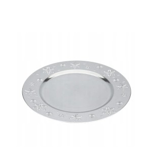 Polėkštė plastikinė Snaigės D33xH1,6 cm Atmosphera 183454AR KLD