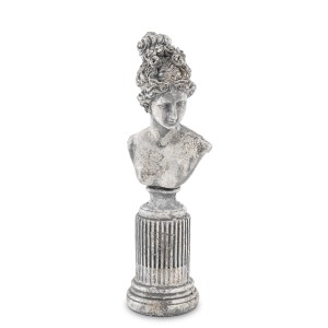Skulptūra Moteris betoninė pilka 36x11x9 cm 162624