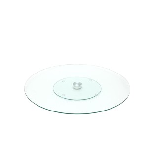 Padėklas stiklinis sukamas D45 cm Home Deco KA1741
