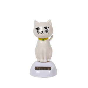 Figūrėlė Šokantis Katinas solar 26x26x22 cm MG3576