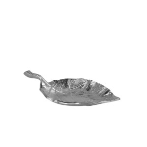 Padėklas lapo formos, sidabro sp. 15.5x9.5 cm 8445393375540