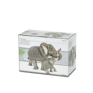 Figūrėlė dramblys NIRVANA poliesteris 10.5x23.5x17 cm 8445393393322