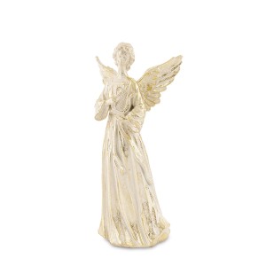 Figūrėlė Angelas polirezin. kreminės sp. 36x19x12 cm 163159