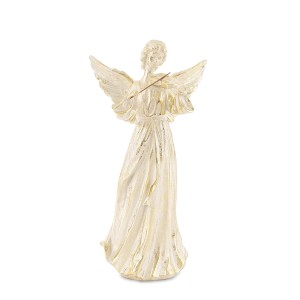 Figūrėlė Angelas polirezin. kreminės sp. 36x19x11 cm 163156