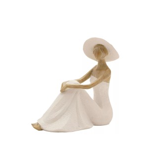 Figūrėlė Moteris betoninė 17x16x8 cm 69874 Juliana Collection Widdop