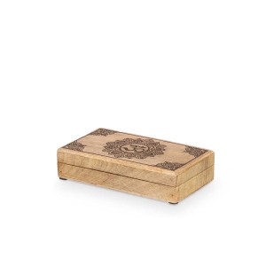 Dėžutė medinė 10x17,5x4 cm Giftdecor 66638