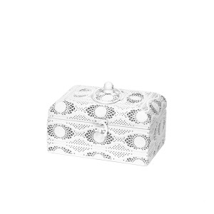 Dėžutė papuošalams metalinė 20x16.5x13.5 cm 8445393398938