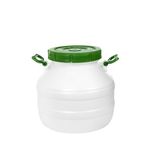 Bidonas/statinė plastikinis 30 l su rankenom 2406081