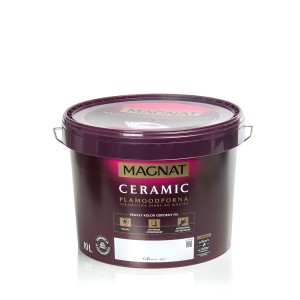 Emulsija MAGNAT Ceramic C45 atspari dėmėms, plaunama, valoma 10 l Balta