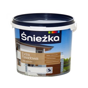 Emulsija SNIEŽKA-EXTRA FASADA  5 l universali balta Sniežka (1)