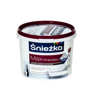 Emulsija SNIEŽKA MAX WHITE Latex  3 l balta Sniežka