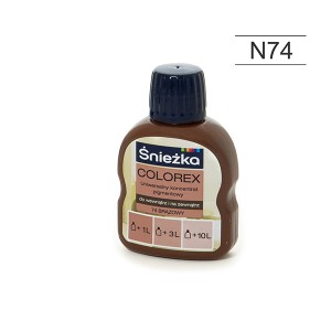 Pigmentas COLOREX N74 rudas 100 ml Sniežka (10)