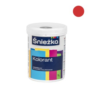 Pigmentas KOLORANT RP raudonas 1 l Sniežka